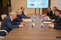 В рамках мероприятий V Международного рыбопромышленного форума прошла встреча с руководителем Федерального агентства по Росрыболовству И.В. Шестаковым